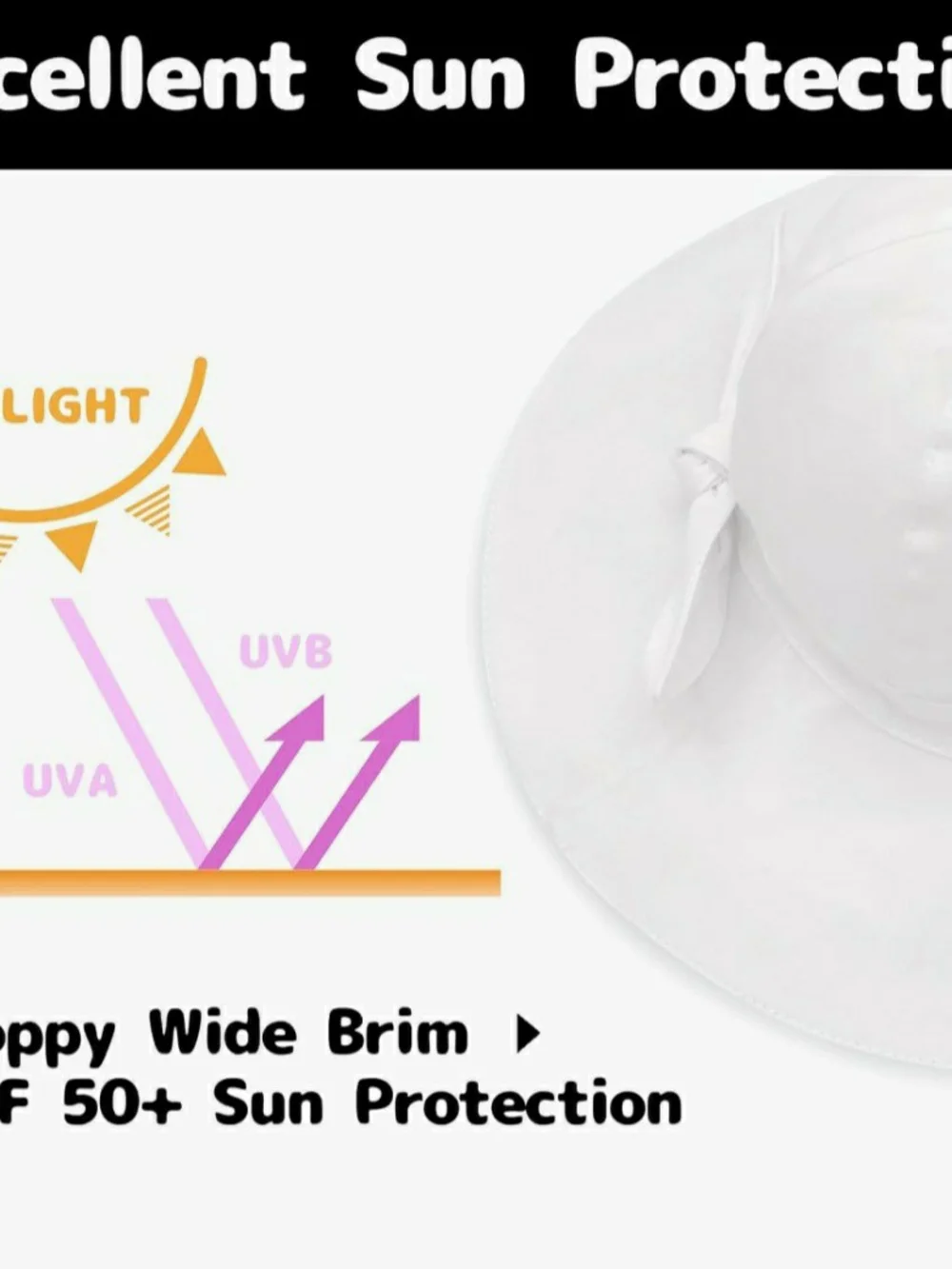 Baby Sun hat baby girl hat with bows toddler bucket hat Infant with wide brim.